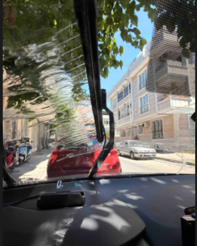 Eskiden önümü göremezdim