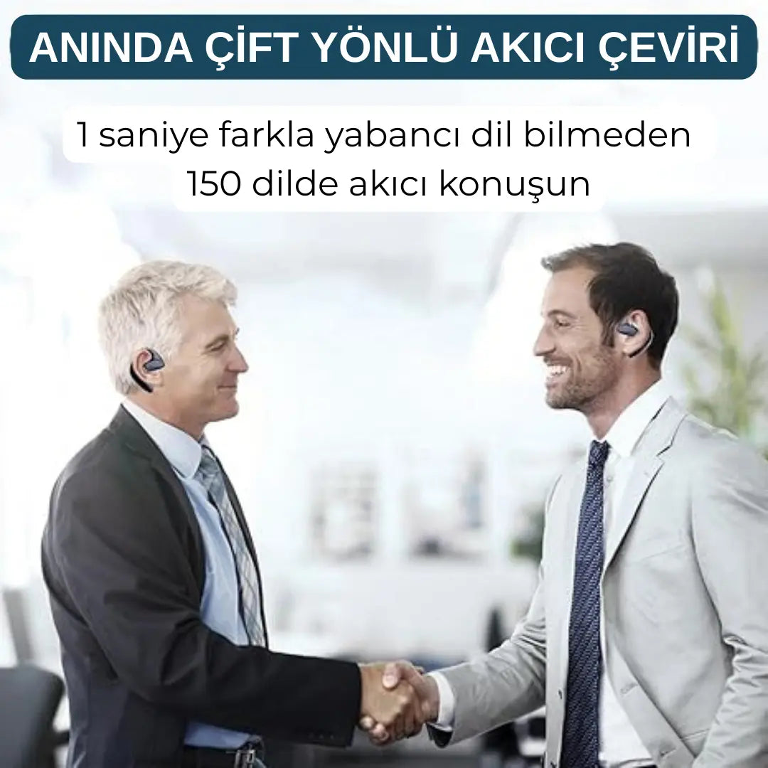 Lingvo™ 150 Dilde Akıllı Çeviri Kulaklık – Saniyeler İçinde Anında Çeviri sadestil2